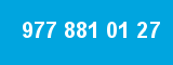 977 881 01 27 977 881 01 27